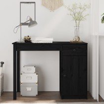 Desk Honey Brown 100x50x75 cm Solid Wood Pine