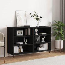 Sideboard Schwarz 103,5x35x70 cm Holzwerkstoff