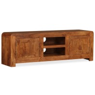 TV Cabinet Solid Wood with...