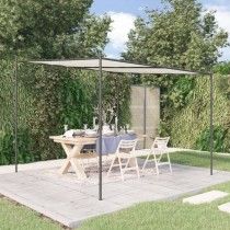 Gazebo White 3x3 m 180 g/m  Fabric and Steel