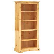 5-Tier Bookcase Mexican Pine Corona Range 81x40x170 cm