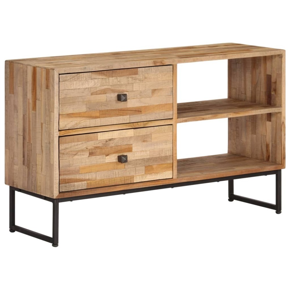 TV Cabinet Reclaimed Teak Wood 90x30x55 cm