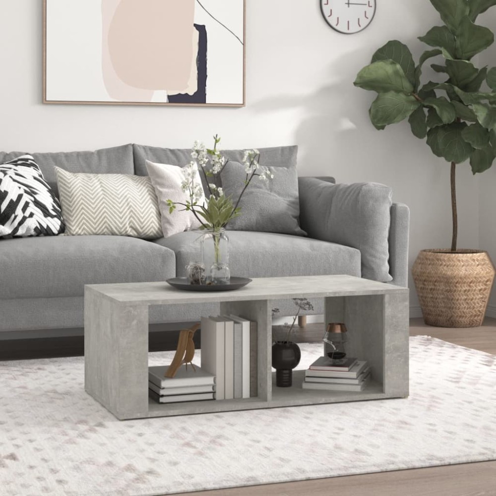 Coffee Table Brown Oak 100x50x36 cm Engineered Wood