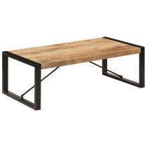 Couchtisch 120 x 60 x 40 cm Mangoholz Massiv