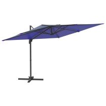 Cantilever Umbrella with Aluminium Pole Azure Blue 400x300 cm