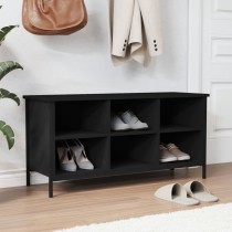 Shoe Cabinet Grey Sonoma 100x35x70 cm Engineered Wood