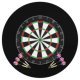 Professionelles Dartboard Sisal mit 6 Darts und Surround