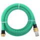 Suction Hose with Brass Connectors 7 m 25 mm Black