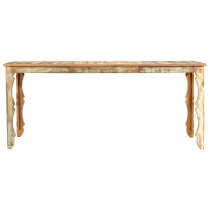 Dining Table 110x52x76 cm Solid Wood Reclaimed
