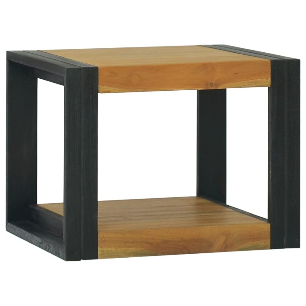 Wand-Badregal 110x45x35 cm Massivholz Teak