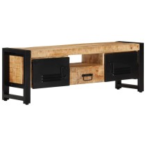 TV Cabinet 120x30x40 cm Solid Wood Reclaimed
