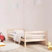 Bed Frame Honey Brown 75x190 cm 2FT6 Small Single Solid Wood Pine