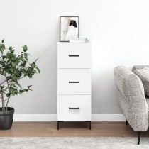 Sideboard Weiß 34,5x34x90...