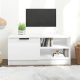 TV Cabinets 2 pcs White 80x35x36.5 cm Engineered Wood