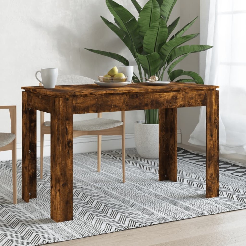 Esstisch Weiß 120x60x76 cm Holzwerkstoff