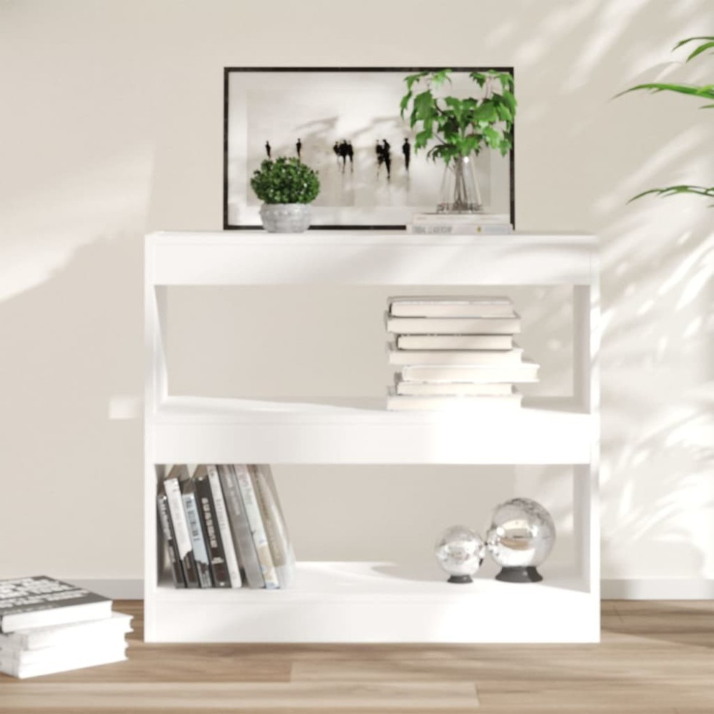 Bücherregal/Raumteiler Betongrau 80x30x72 cm