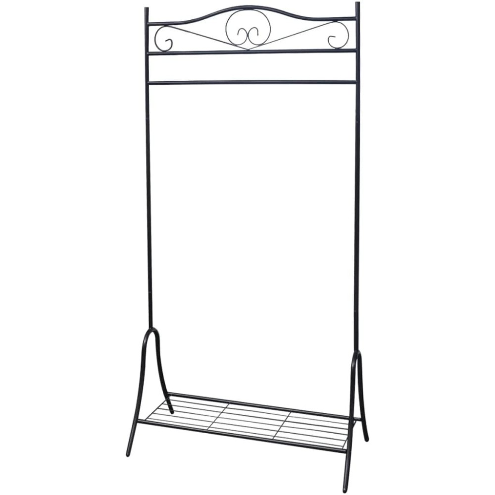 Clothing Rack White Steel