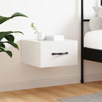 Wall-mounted Bedside Cabinet Concrete Grey 35x35x20 cm