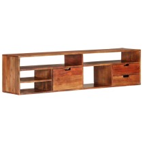 TV Cabinet 80x30x42 cm Solid Acacia Wood