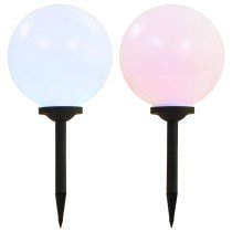 Outdoor Solar Lamp LED Spherical 50 cm RGB