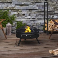 Fire Pit with Poker 70 cm...