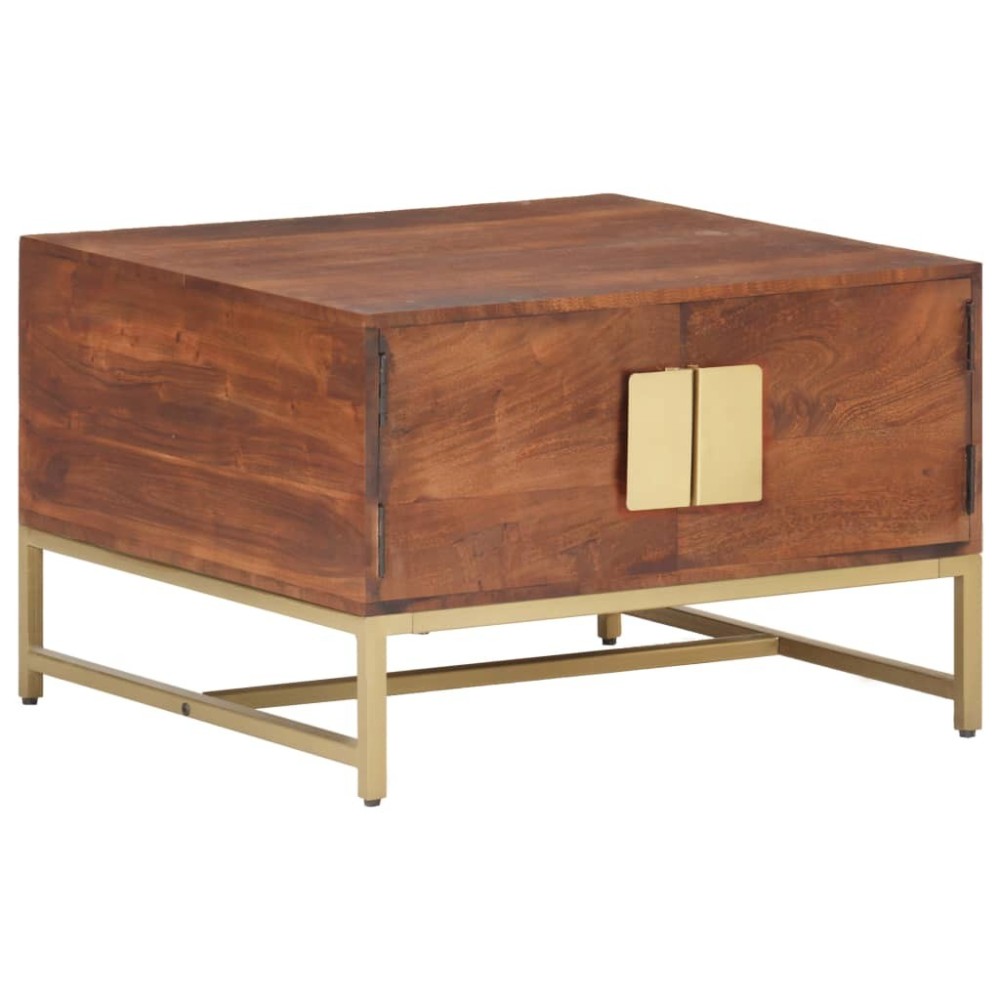 Coffee Table 67x67x45 cm Solid Mango Wood