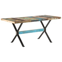 Dining Table 180x90x76 cm Solid Reclaimed Wood