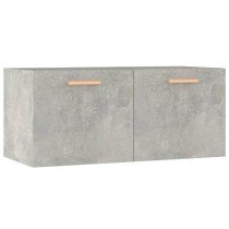 Wall Cabinet Grey Sonoma 80x35x36.5 cm Engineered Wood