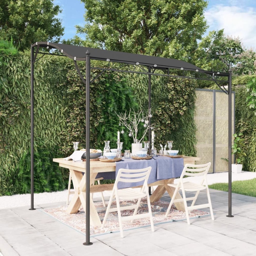 Canopy Cream 2x2.3 m 180 g/m Fabric and Steel