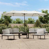 Double-Head Parasol Bordeaux Red 449x245 cm
