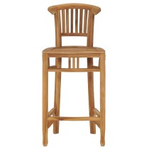 Bar Chair Solid Teak Wood