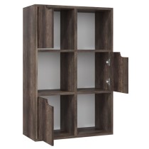 Bookshelf Brown Oak 60x27.5x88 cm Engineered Wood