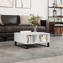 Coffee Table Black 60x60x30 cm Engineered Wood