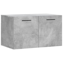 Wall Cabinet Smoked Oak 100x36.5x35 cm Engineered Wood