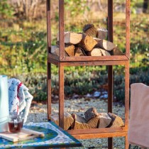RedFire Firewood Storage Hodr Rust 88519