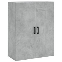 Wall Mounted Cabinet Grey Sonoma 69.5x34x90 cm