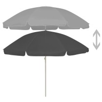 Beach Umbrella Blue 240 cm