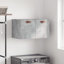 Wall Cabinet Concrete Grey 60x36.5x35 cm Engineered Wood