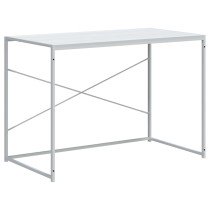 Computer Desk Black and Oak 110x60x70 cm Engineered Wood