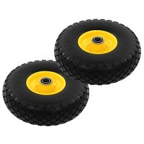 Sack Truck Wheels 2 pcs Solid PU 3.00-4 (260x85)