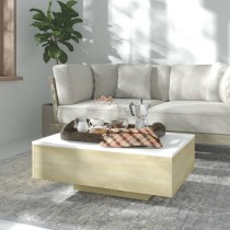 Couchtisch Räuchereiche 115x60x31 cm Holzwerkstoff