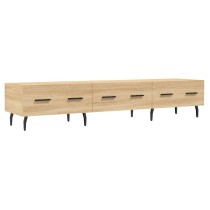 TV Cabinet Brown Oak 150x36x30 cm Engineered Wood