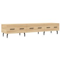 TV-Schrank Betongrau 150x36x30 cm Holzwerkstoff