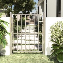 Garden Gate 100x150 cm Stainless Steel