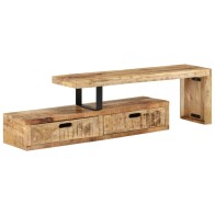 TV Stand Solid Acacia Wood