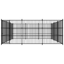 Outdoor Dog Kennel 300x300x185 cm