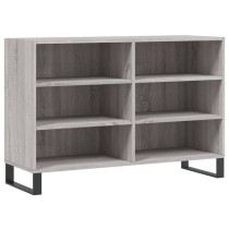 Sideboard Grey Sonoma 103.5x35x70 cm Engineered Wood