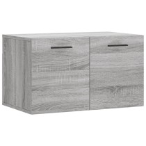 Wall Cabinet Smoked Oak 100x36.5x35 cm Engineered Wood