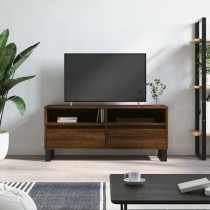TV Cabinet Brown Oak 100x34.5x44.5 cm Engineered Wood