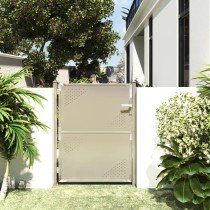 Garden Gate 100x150 cm Stainless Steel